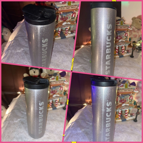 Starbucks Holiday 2019 Silver Glitter 16oz - Picture 1 of 1